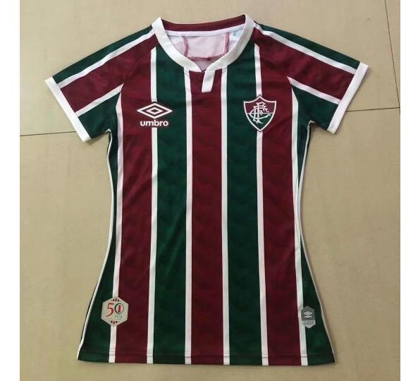 Fluminense Women Home Kit Soccer Jersey 2020/21